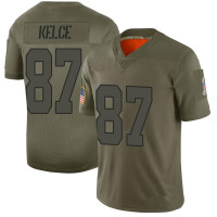 Mens Kansas City Chiefs Travis Kelce Camo Limited 2019 Salute To Service Jersey